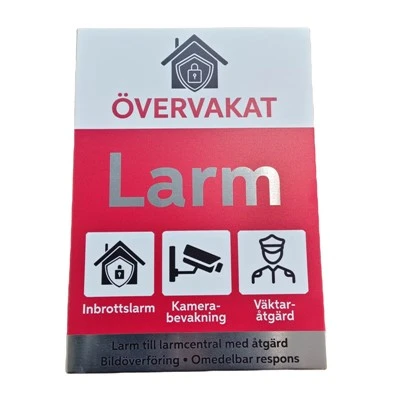 Papan Tanda Peringatan Keamanan PVC yang Tahan Lama